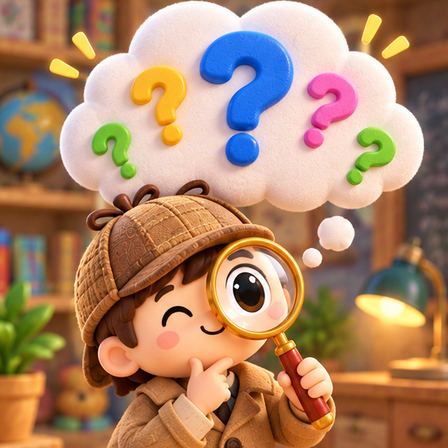 20 Questions game illustration