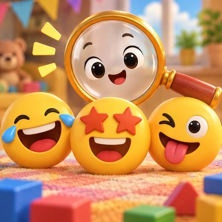 Guess the Emoji game illustration