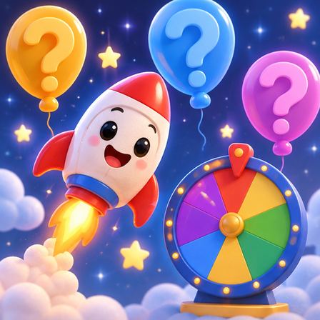 Kids Trivia game illustration