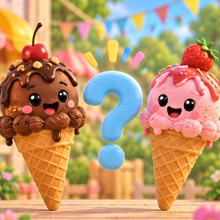 Would You Rather for Kids game illustration